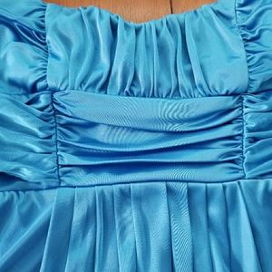 Blue Party Dress